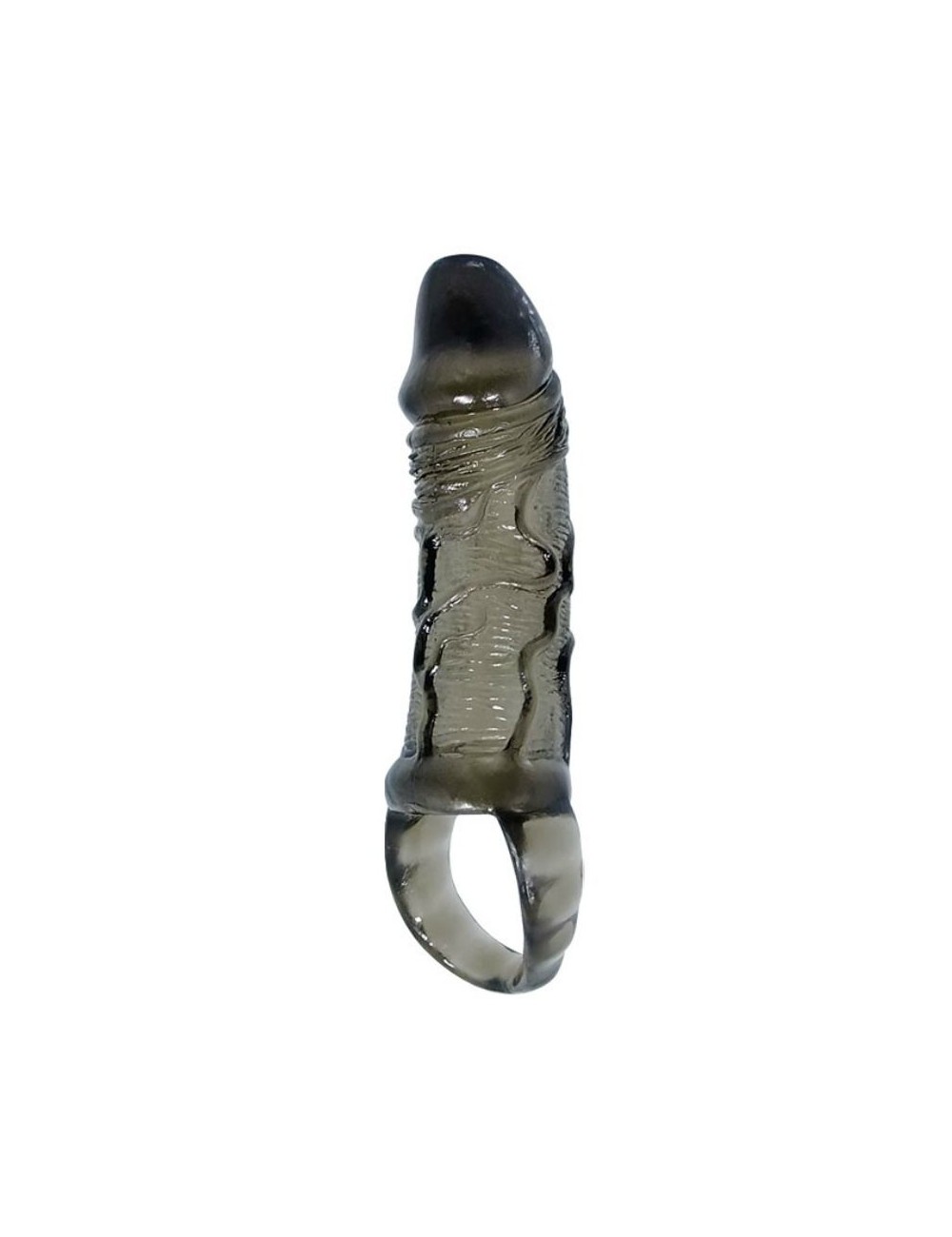 BAILE FUNDA EXTENSORA PENE CON STRAP PARA TESTICULOS 11.5 CM BAILE FUNDA EXTENSORA PENE CON STRAP PARA TESTICULOS 11.5 CM