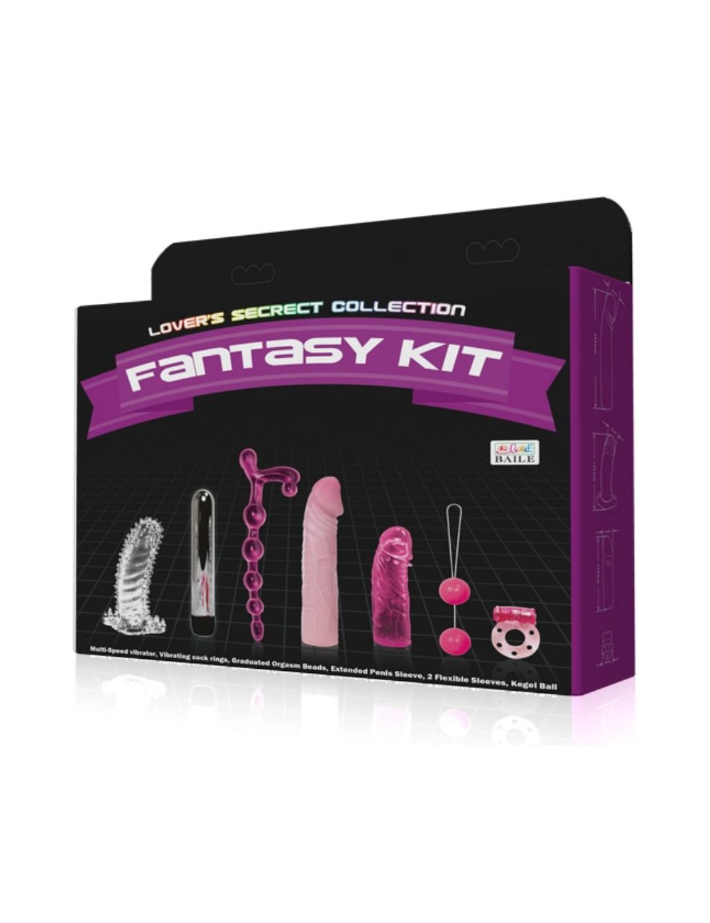 LOVERS SECRET COLLECTION KIT FANTASIA LOVERS SECRET COLLECTION KIT FANTASIA