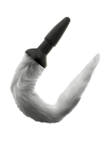 DARKNESS TAIL BUTT SILICONE PLUG -GRAY