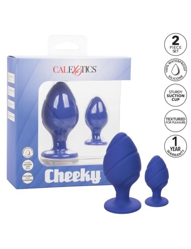 CALEX CHEEKY BUTTPLUG - ROXO