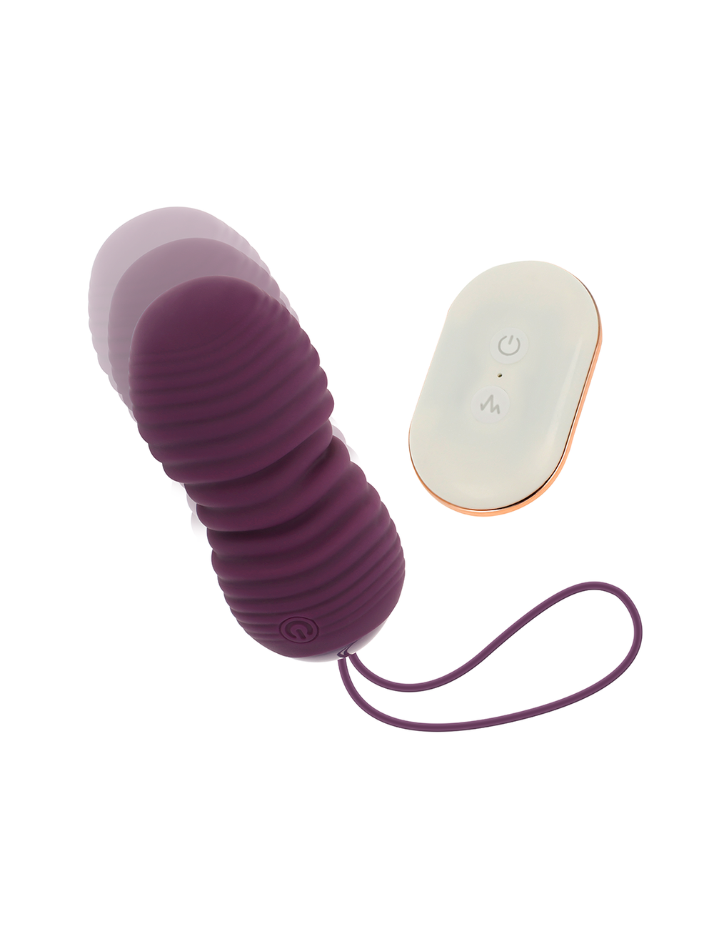 OHMAMA REMOTE CONTROL UP AND DOWN FUNCTION EGG 7 MODES - PURPLE