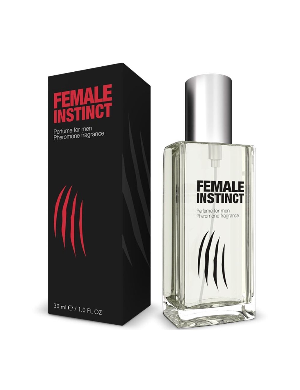 PERFUME DE FEROMÔNIOS INSTINTO FEMININO PARA HOMENS 30 ML