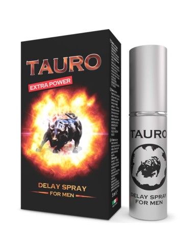 TAURO EXTRA POWER DELAY SPRAY PARA HOMENS 5 ML