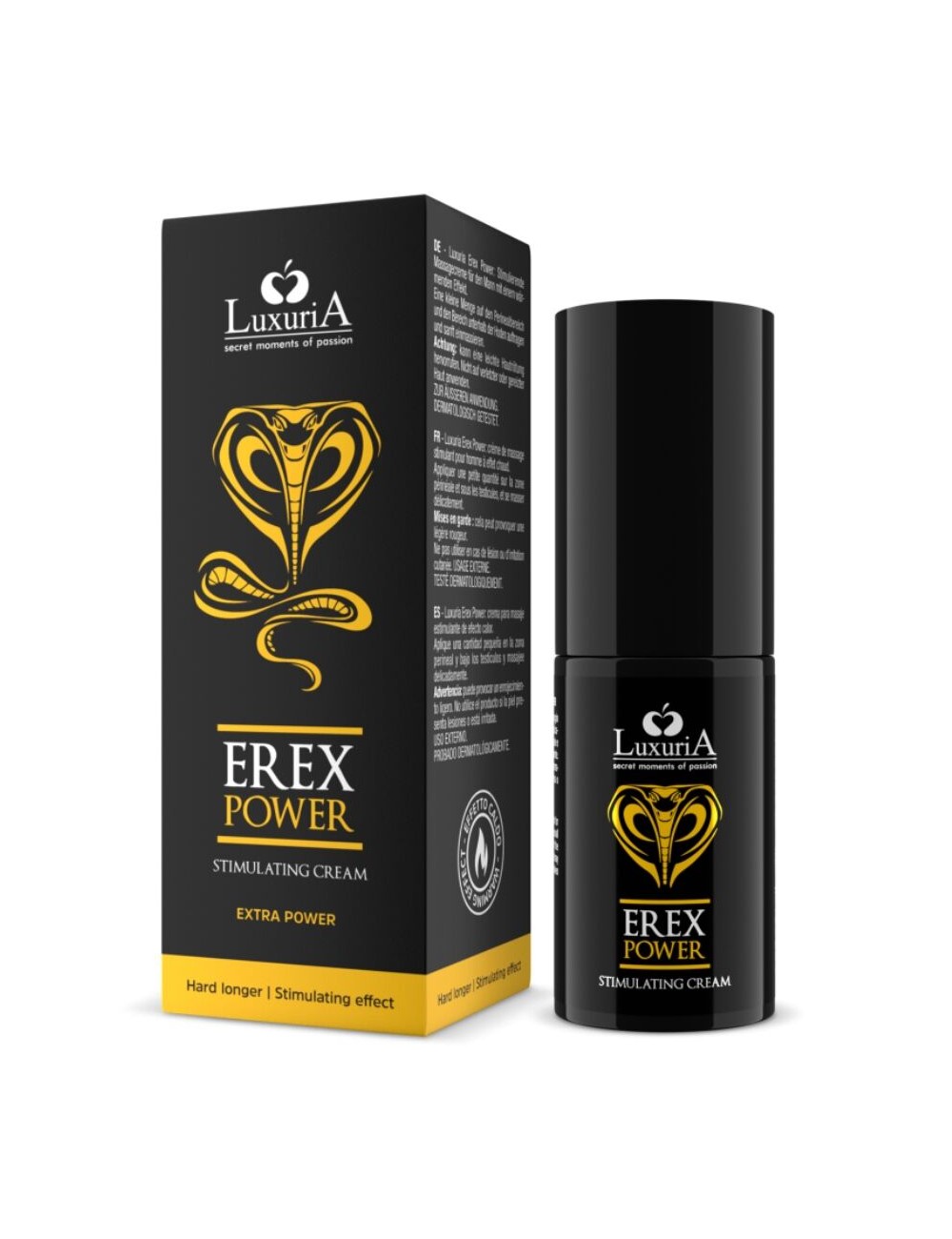 CREME DE PÊNIS EREX POWER HARD LONGER 30 ML CREME DE PÊNIS EREX POWER HARD LONGER 30 ML