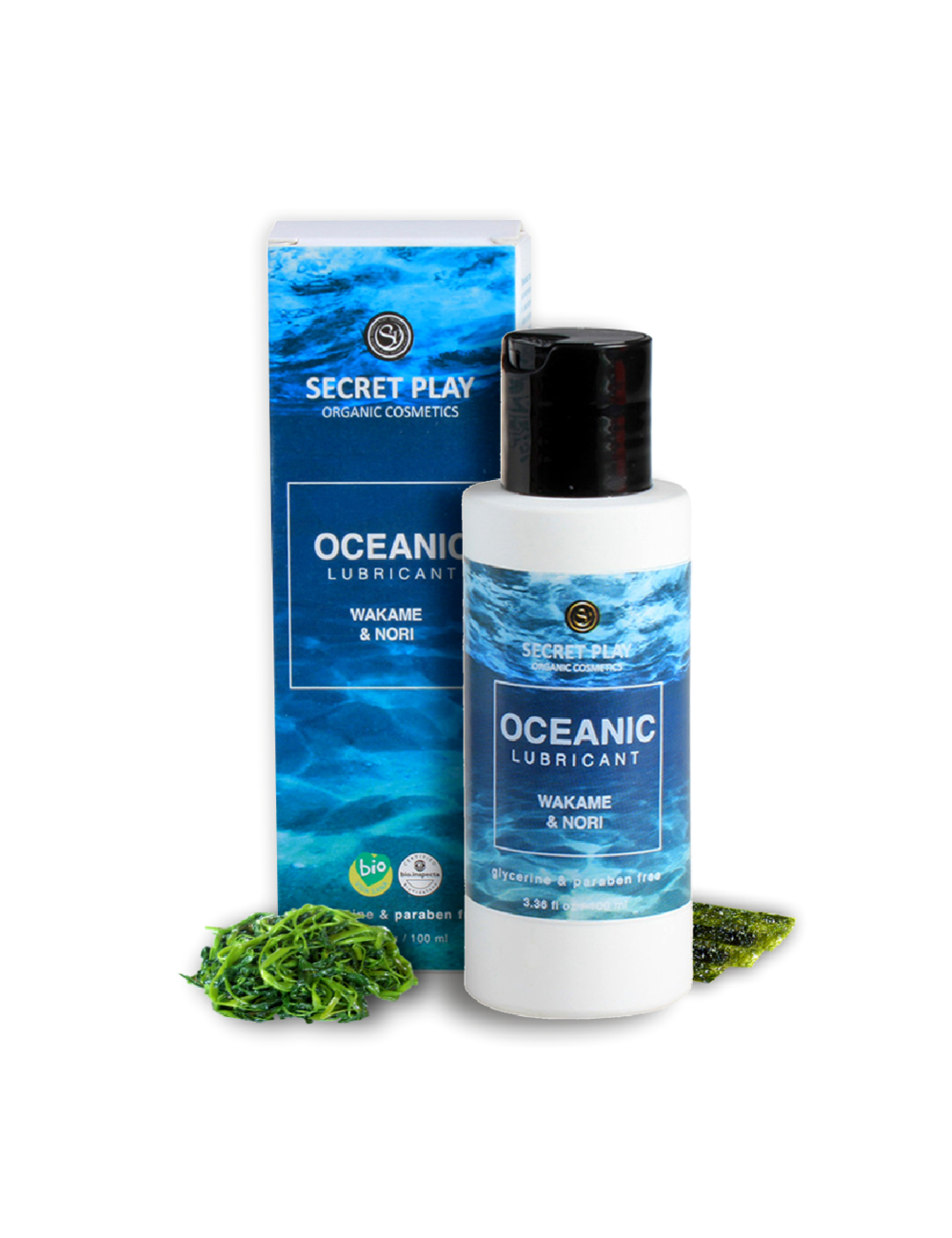 LUBRIFICANTE ORGÂNICO SECRETPLAY OCEANIC 100ml LUBRIFICANTE ORGÂNICO SECRETPLAY OCEANIC 100ml