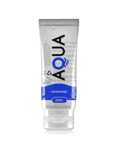 LUBRIFICANTE À BASE DE ÁGUA DE QUALIDADE AQUA 50ML