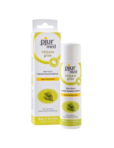 LUBRIFICANTE À BASE DE ÁGUA PJUR MED VEGAN GLIDE 100 ML