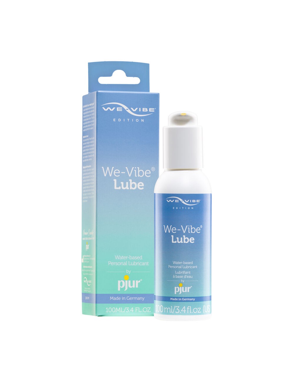 LUBRIFICANTE À BASE DE ÁGUA WE-VIBE BY PJUR 100 ML LUBRIFICANTE À BASE DE ÁGUA WE-VIBE BY PJUR 100 ML
