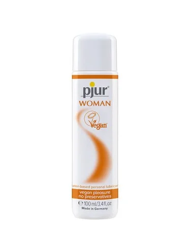 LUBRIFICANTE À BASE DE ÁGUA PJUR FEMININO VEGANO 100 ML