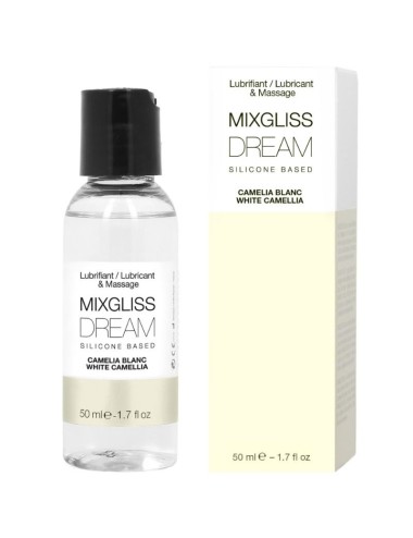 MIXGLISS DREAM SILICONE LUBRIFICANTE BRANCO CAMÉLIA 50 ML