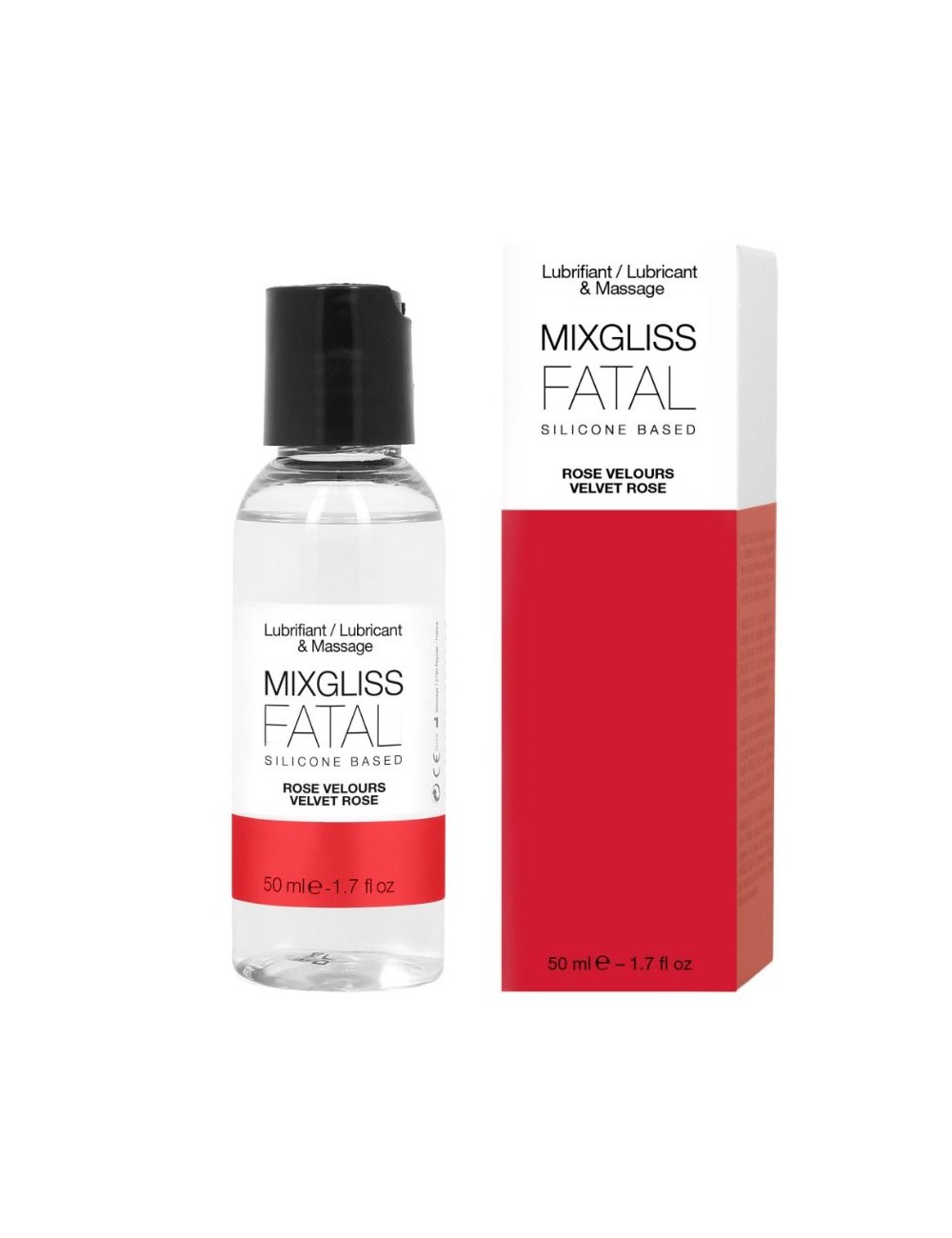 MIXGLISS FATAL SILICONE LUBRIFICANTE VELVET ROSE 50 ML MIXGLISS FATAL SILICONE LUBRIFICANTE VELVET ROSE 50 ML