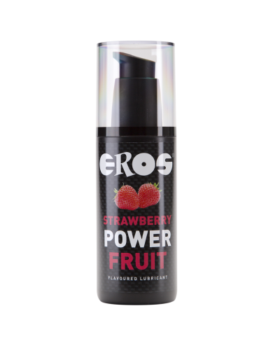 EROS MORANGO POWER FRUIT LUBRIFICANTE COM FLAVORED 125 ML