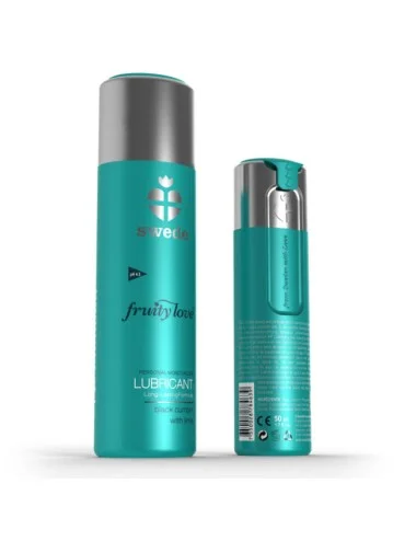 SWEDE FRUITY LOVE LUBRIFICANTE GROSELHA PRETA LIMÃO 50 ML