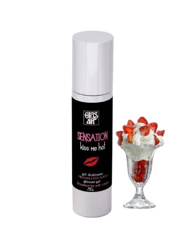 MORANGOS LUBRIFICANTE NATURAL DE SENSAÇÃO EROS COM CREME 50ML