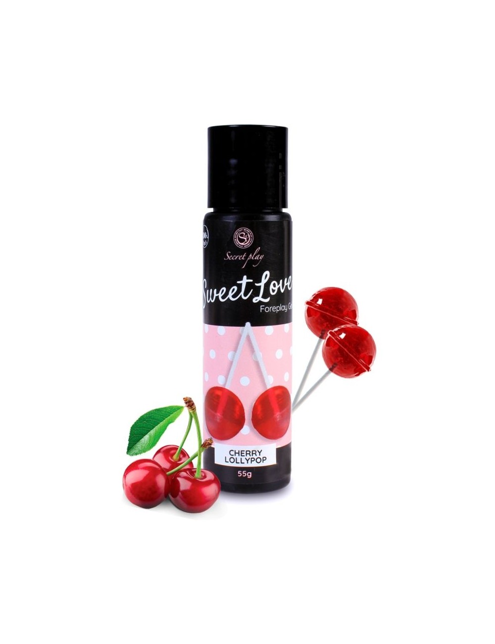 GEL SECRETPLAY CHERRY LOLLIPOP DOCE AMOR 60 ML GEL SECRETPLAY CHERRY LOLLIPOP DOCE AMOR 60 ML