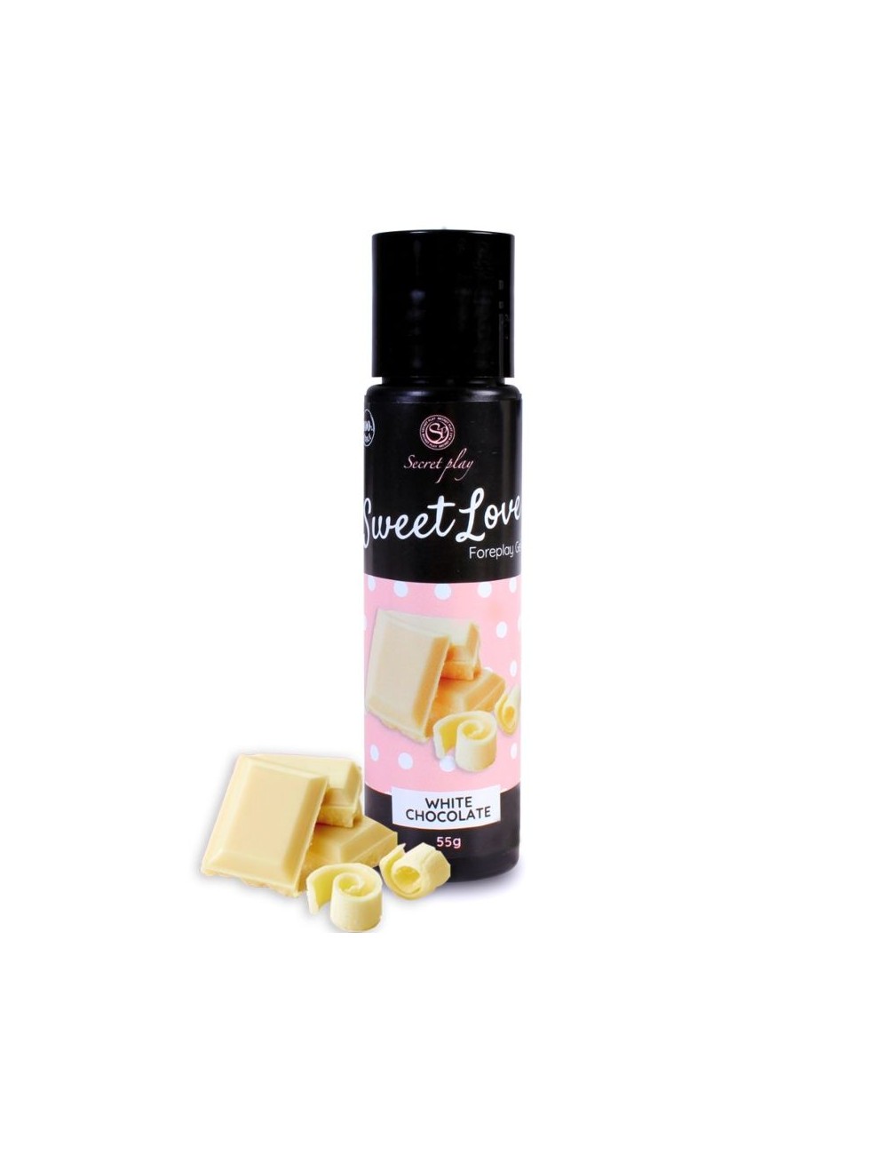 GEL SECRETPLAY DOCE AMOR CHOCOLATE BRANCO 60 ML GEL SECRETPLAY DOCE AMOR CHOCOLATE BRANCO 60 ML