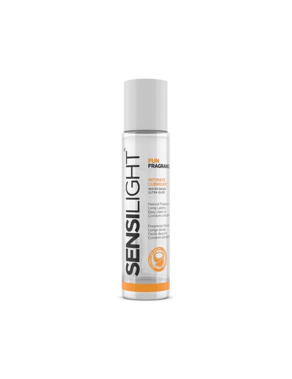 SENSILIGHT LUBRIFICANTE À BASE DE ÁGUA COCO E MELÃO 60 ML SENSILIGHT LUBRIFICANTE À BASE DE ÁGUA COCO E MELÃO 60 ML