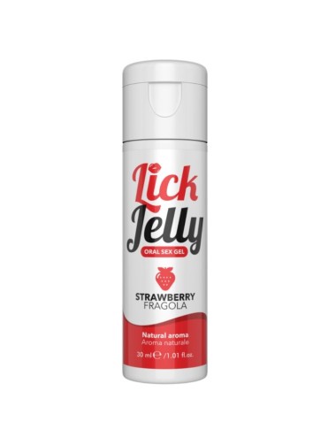 LICK JELLY MORANGO LUBRIFICANTE 30 ML