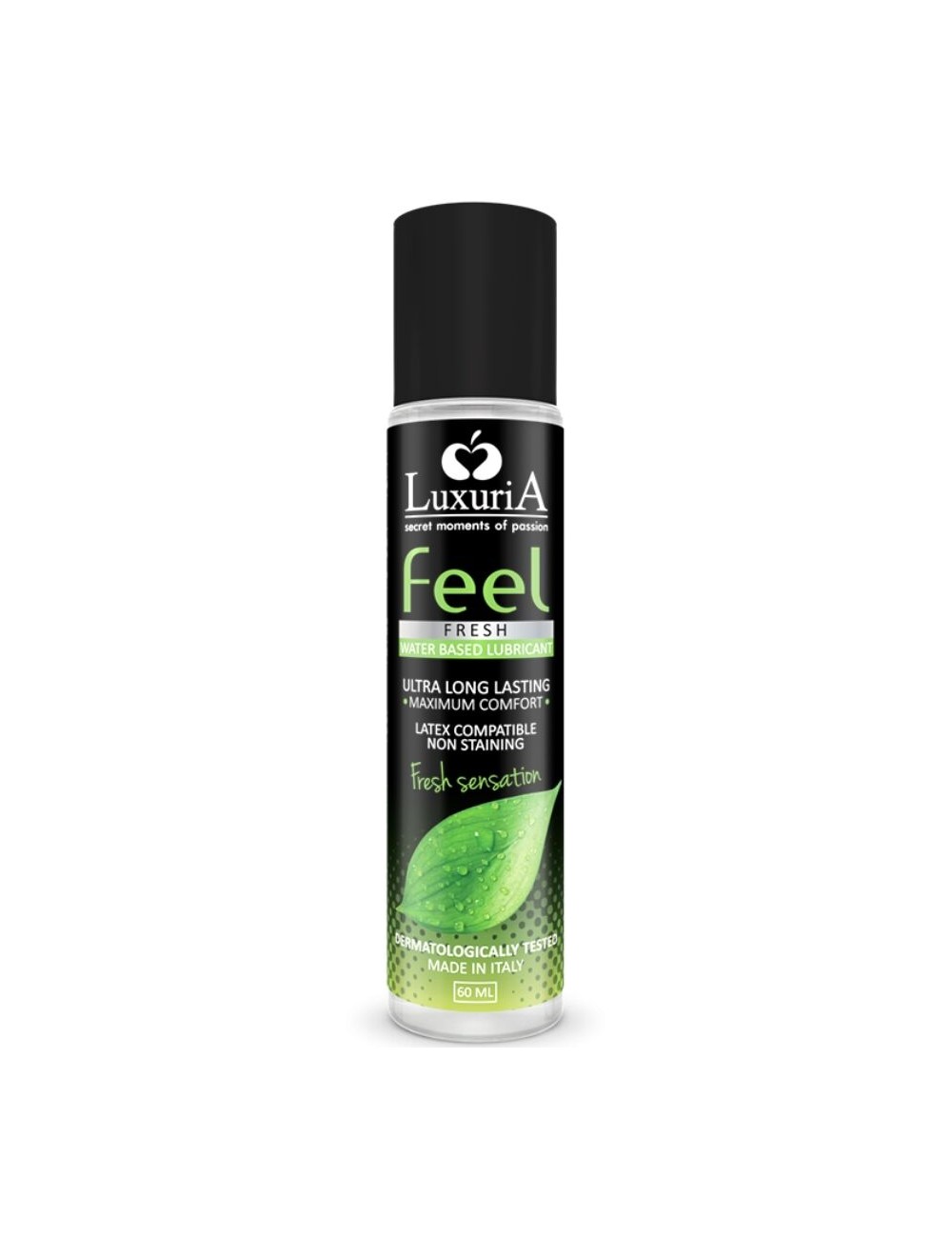 LUXURIA FEEL FRESH SENSATION LUBRIFICANTE À BASE DE ÁGUA 60 ML LUXURIA FEEL FRESH SENSATION LUBRIFICANTE À BASE DE ÁGUA 60 ML