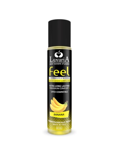 LUXURIA FEEL BANANA LUBRIFICANTE À BASE DE ÁGUA 60 ML