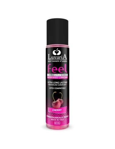 LUBRIFICANTE À BASE DE ÁGUA LUXURIA FEEL CEREJA 60 ML