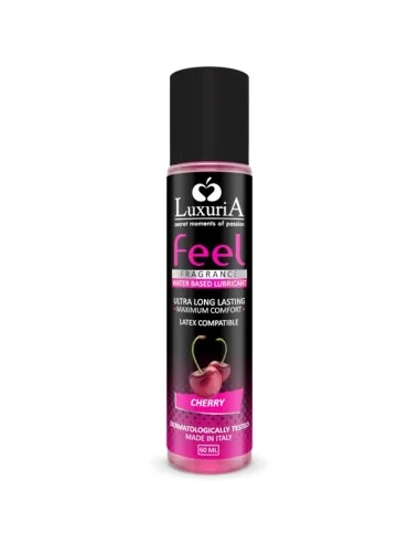 LUBRIFICANTE À BASE DE ÁGUA LUXURIA FEEL CEREJA 60 ML