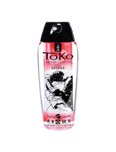 SHUNGA TOKO LUBRIFICANTE DE AROMA BRILHANTE CEREJA