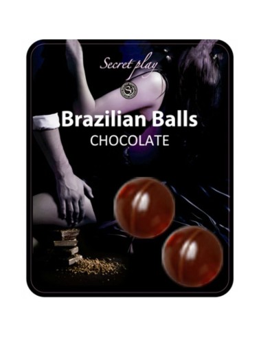 SECRETPLAY 2 BOLAS BRASILEIRAS DE CHOCOLATE