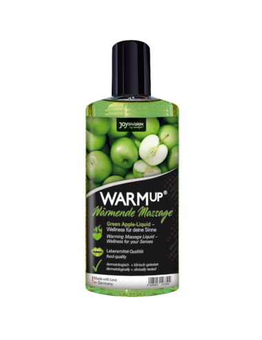 AQUAGLIDE - ÓLEO DE MASSAGEM MAÇÃ VERDE WARMUP - 150 ML