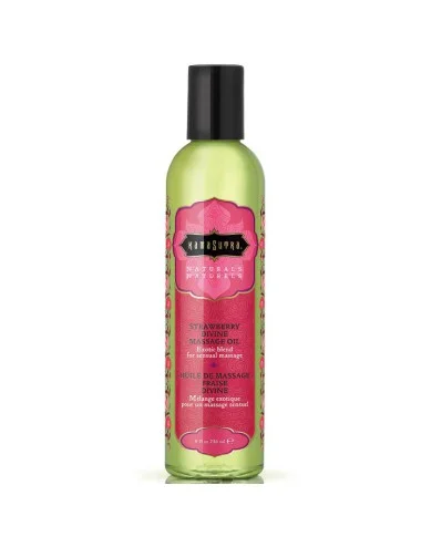 ÓLEO DE MASSAGEM NATURAL KAMASUTRA MORANGO