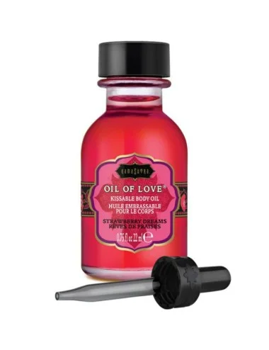 KAMASUTRA KISSABLE OIL OF LOVE FOREPLAYS MORANGO DREAMS 22 ML