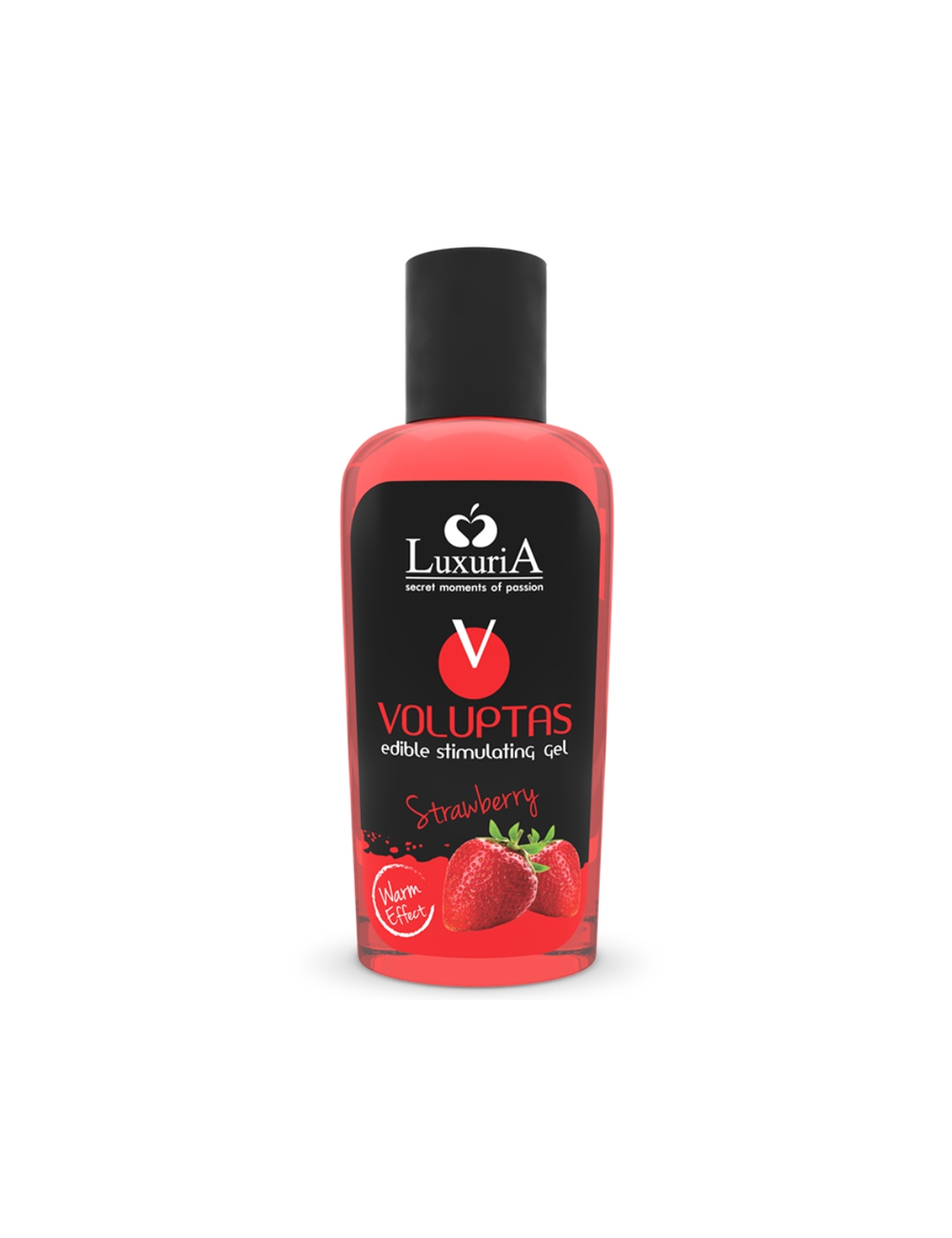 GEL DE MASSAGEM COMESTÍVEL LUXURIA VOLUPTAS EFEITO AQUECENTE - MORANGO 100 ML GEL DE MASSAGEM COMESTÍVEL LUXURIA VOLUPTAS EFEITO AQUECENTE - MORANGO 100 ML