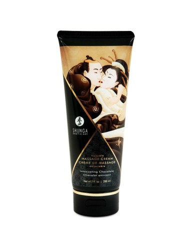 CREME DE MASSAGEM SHUNGA CHOCOLATE BEIJÁVEL 200ML