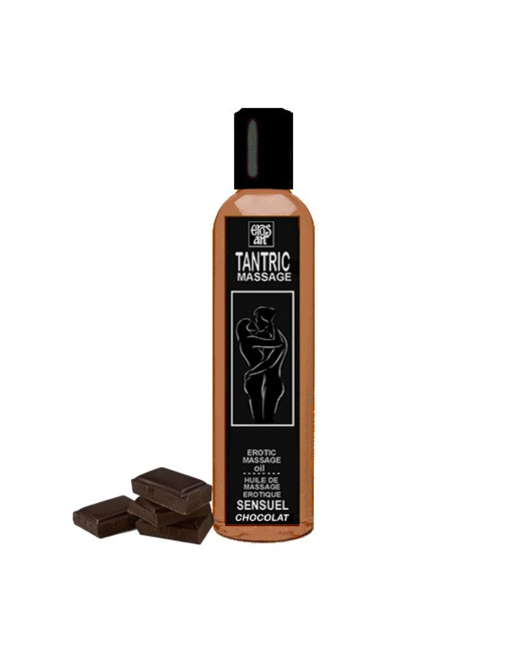 EROS-ART ACEITE MASAJE TANTRICO NATURAL Y AFRODISÍACO CHOCOLATE  30ML