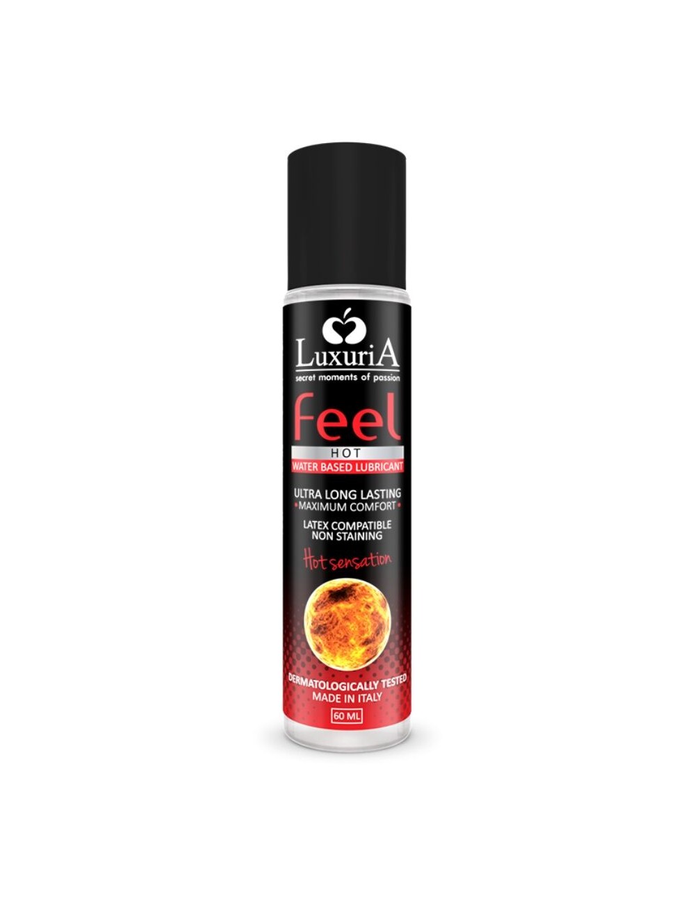 LUXURIA FEEL HOT SENSATION LUBRIFICANTE À BASE DE ÁGUA 60 ML