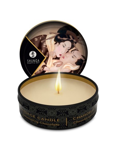 MINI CARÍCIA DE MASSAGEM À LUZ DE VELA CANDLE HEADY CHOCOLATE