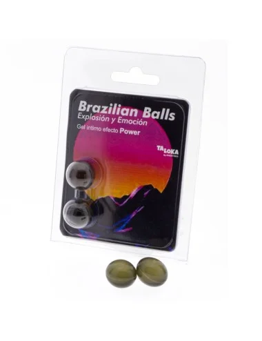 TALOKA - 2 BOLAS BRASILEIRAS POWER EFFECT GEL EXCITING