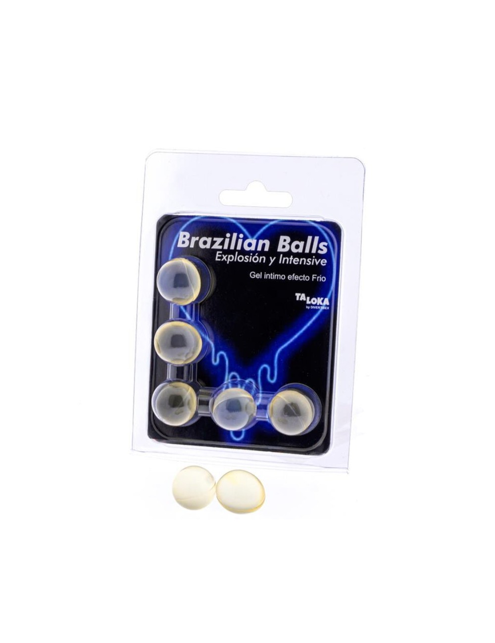 TALOKA - 5 BOLAS BRASILEIRAS FRIO E EFEITO VIBRAÇÃO GEL EMOCIONANTE TALOKA - 5 BOLAS BRASILEIRAS FRIO E EFEITO VIBRAÇÃO GEL EMOCIONANTE
