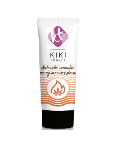 KIK TRAVEL CANNABIS LUBRIFICANTE DE EFEITO QUENTE 50 ML