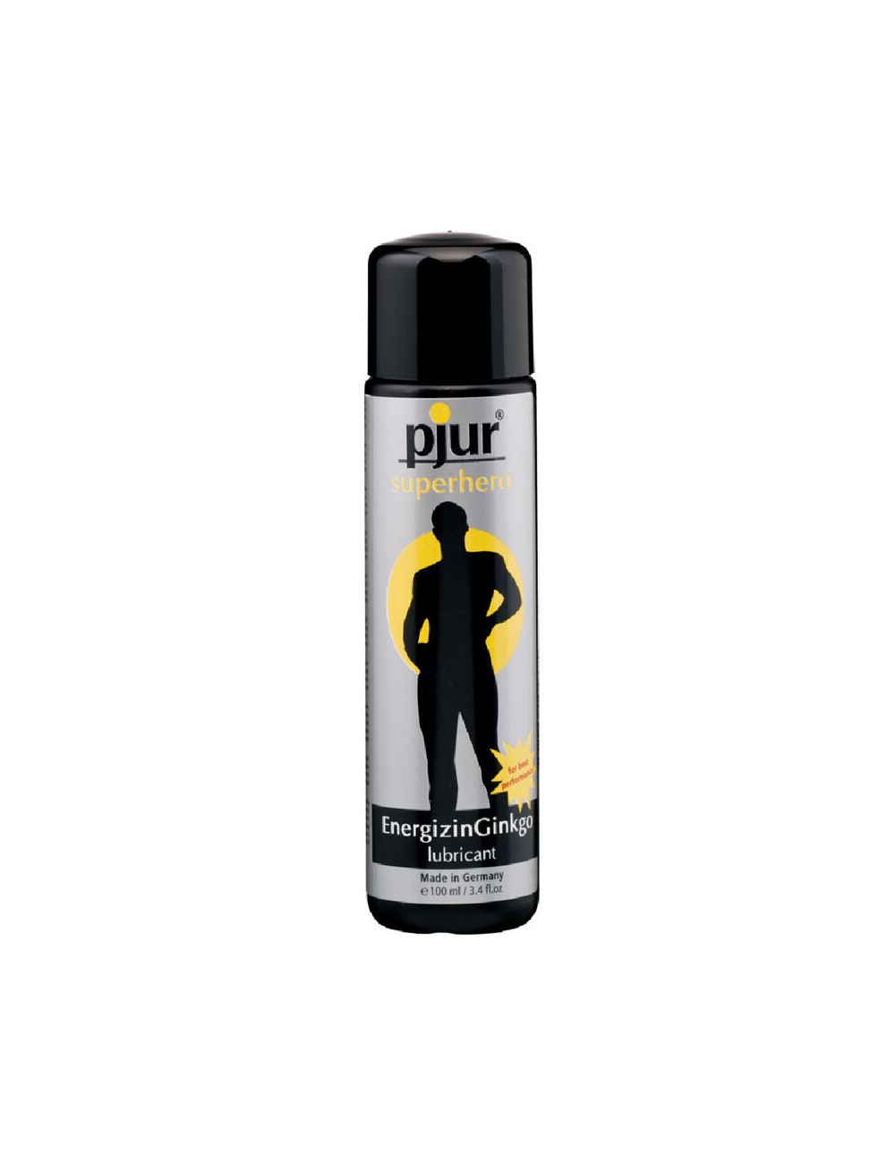 PJUR SUPERHERO ENERGIZINGINKGO LUBRIFICANTE 100 ML PJUR SUPERHERO ENERGIZINGINKGO LUBRIFICANTE 100 ML