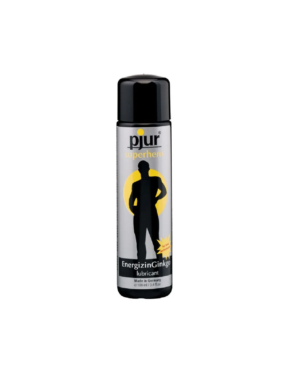 PJUR SUPERHERO ENERGIZINGINKGO LUBRIFICANTE 100 ML PJUR SUPERHERO ENERGIZINGINKGO LUBRIFICANTE 100 ML