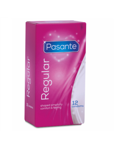 PASANTE REGULAR CONDOMS 12 PACK