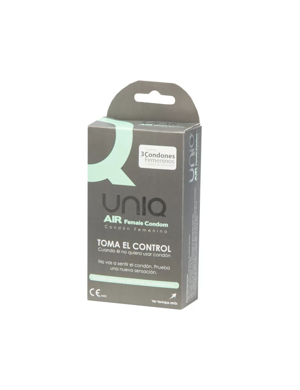 UNIQ AIR SEM LÁTEX CONDOMÍNIO FEMININO 3 UNIDADES