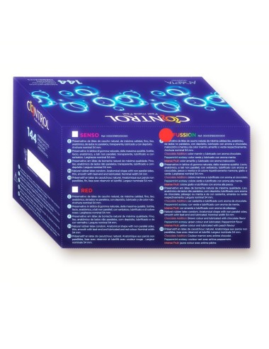 CONTROL ADAPTA FUSSION CONDOMS 144 UNITS