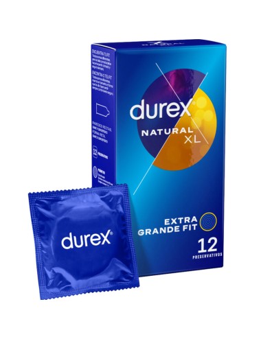 DUREX NATURAL XL 12 UNIDADES