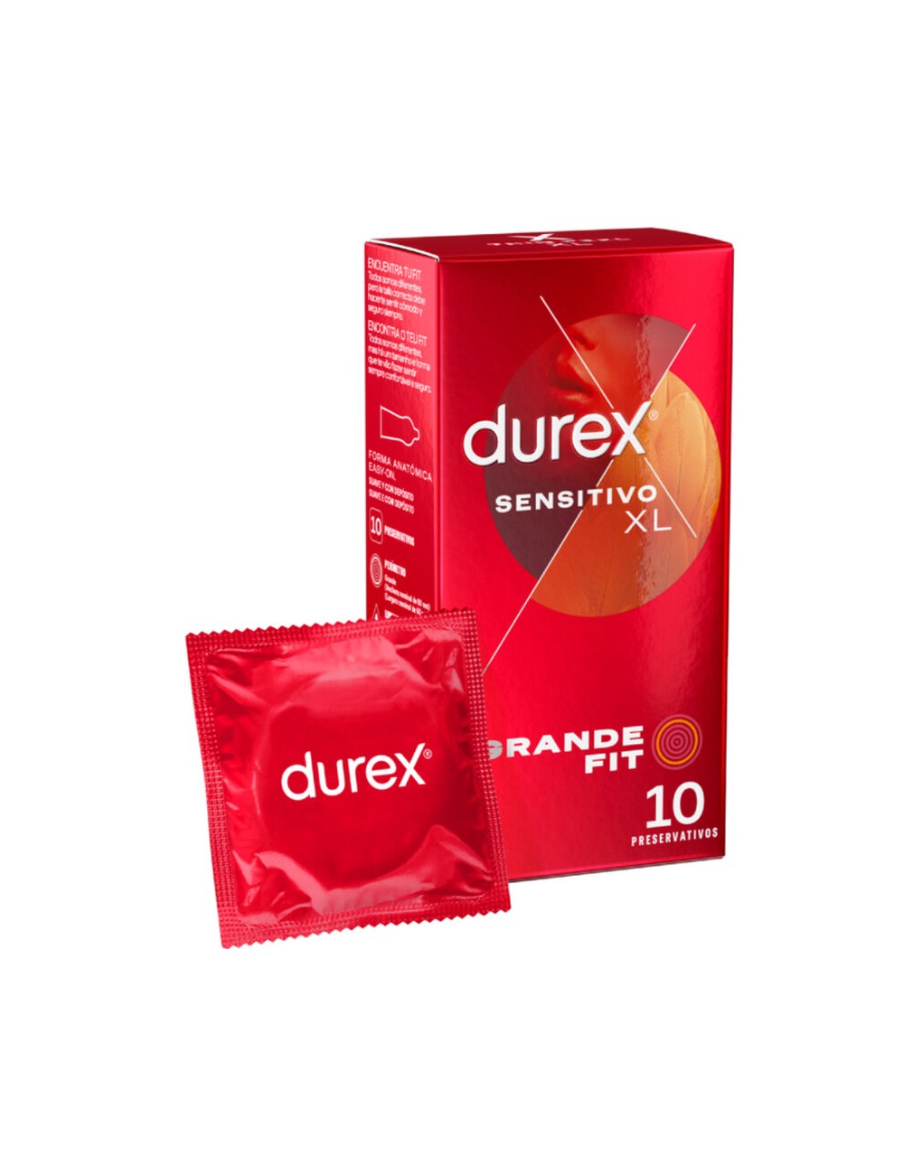 Preservativos DUREX SENSITIVE XL 10 UNIDADES Preservativos DUREX SENSITIVE XL 10 UNIDADES