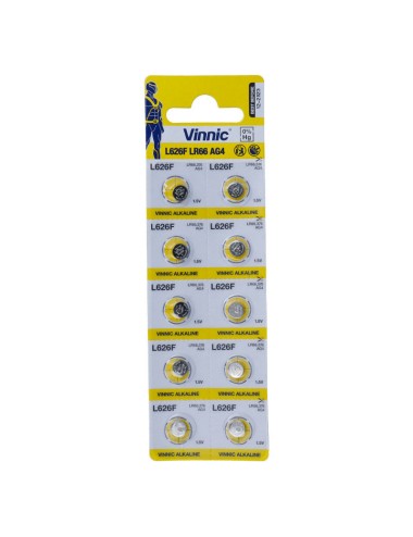 VINNIC LR66 (AG4) 10 BATERIAS