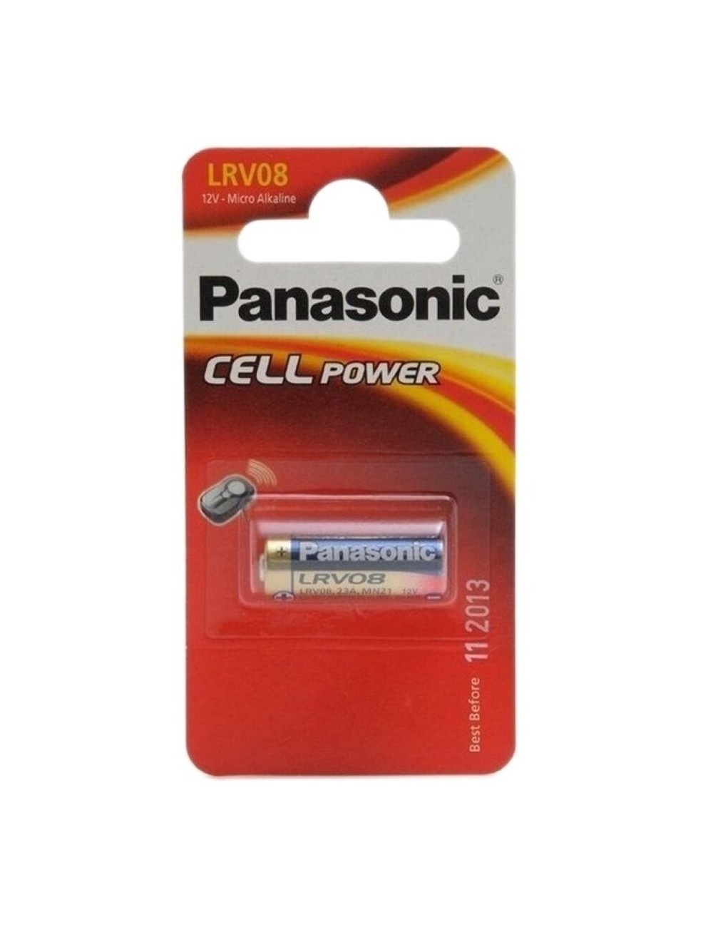 PANASONIC BATTERY LRV08 LR23A 12V 1UNIT PANASONIC BATTERY LRV08 LR23A 12V 1UNIT