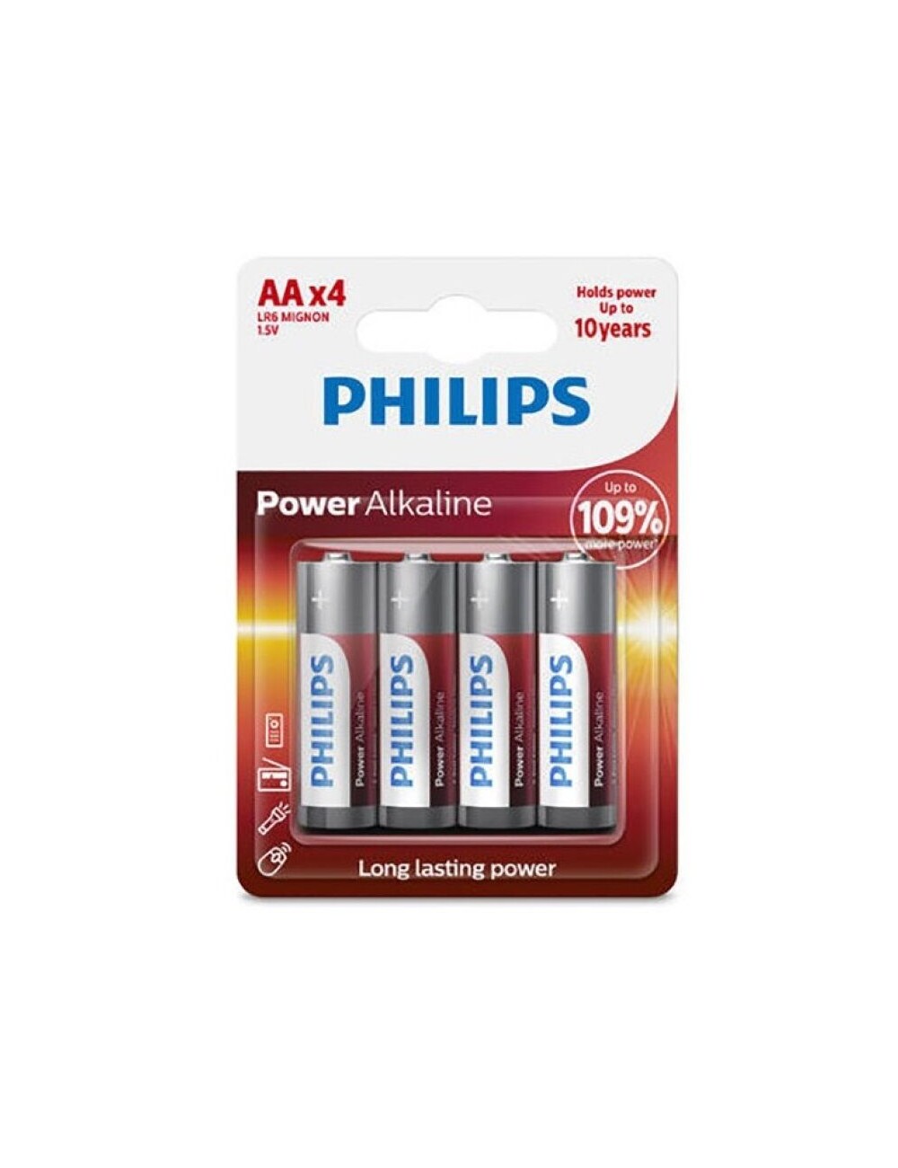 BATERIA ALCALINA DA PHILIPS POWER AA LR6 * 4 BATERIA ALCALINA DA PHILIPS POWER AA LR6 * 4