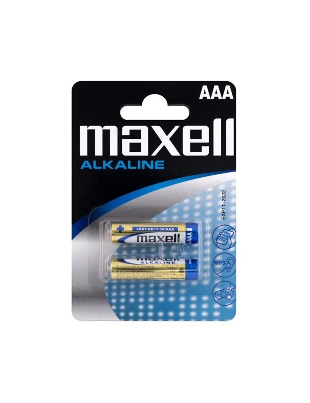 MAXELL PILA ALCALINA AAA LR03 BLISTER*2 MAXELL PILA ALCALINA AAA LR03 BLISTER*2